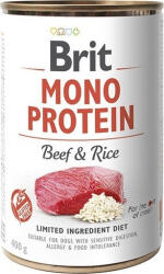 Brit Mono Protein Beef & Brown Rice 400 g KARTON - 6 db