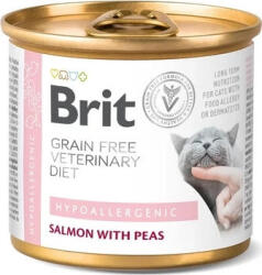 Brit GF Veterinary Diet Cat Cans Hypoallergenic 200 g KARTON - 6 db