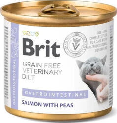 Brit GF Veterinary Diet Cat Cans Gastrointestinal 200 g KARTON - 6 db