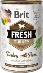 Brit Turkey with Peas 400 g KARTON - 6 db