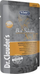 Dr.Clauder's Best Selection Cat No7 alutasak csirke & fácán sárgabarackkal - Hair & skin 85 g KARTON - 16 db