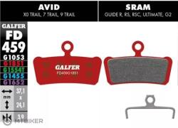 Galfer FD459 G1851 Advanced tárcsafék betét, organikus