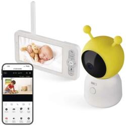  GoSmart IP-500 Guard bébiőr monitor képernyővel és wifivel - pepita