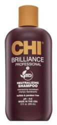 CHI Deep Brilliance Olive & Monoi Neutralizing Shampoo sampon de curatare cu efect de hidratare 355 ml