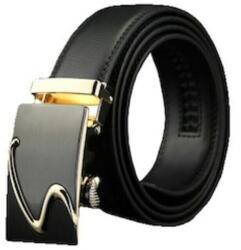  BTG-1202 Self Clasp Belt 100% Leather, Black