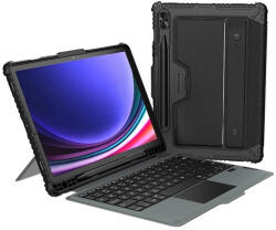Nillkin Bumper Combo billentyűzetes tok (Backlit Version) Samsung Tab S9 készülékhez fekete