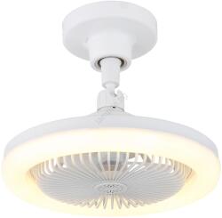 GLOBO 03680W - LED димируем таванен вентилатор LIDEA LED/20W/230V 3000-6500K бял+дистанционно (GL8896)