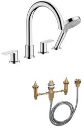 Hansgrohe Vernis Shape kád csaptelep süllyesztett egységgel együtt króm HGBAL1 (HGBAL1)