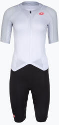 Castelli Combinezon de ciclism pentru femei Castelli Free Sanremo 3 SS in white/black