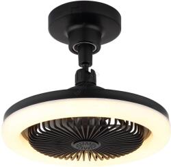 GLOBO 03680S - LED димируем таванен вентилатор LIDEA LED/20W/230V 3000-6500K черен+дистанционно управление (GL8895)