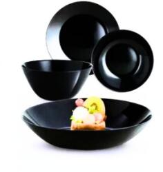 Luminarc Serviciu de Masa Zelie Black, Luminarc, 19 Bucati (MRK-503321)