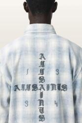 AllSaints риза мъжка от памук SANTOS (M078SE)