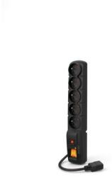 PremiumCord Acar F5 IEC 3m 5z, 10A, negru ppacarf5-3iec