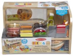 Spin Master Set de joacă Melissa & Doug Slice and Stack Sandwich Counter 3 Ani+ (681147005112)