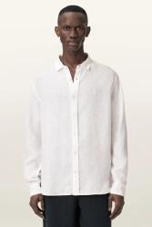AllSaints cămașă pentru bărbați, din in LOOM 9BY2-KDMZZP_00X (M172SC)