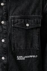 Karl Lagerfeld Jeans риза мъжка от деним (B3M16005)
