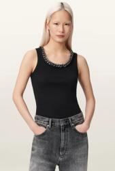 AllSaints top pentru femei, cu bumbac LUCY 9BY2-TSDZZM_99X (W103JE)