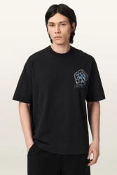 AllSaints tricou basic pentru bărbați, cu amestec de in AFFIX 9BY2-TSMZZW_99X (M040PE)