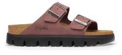 Birkenstock papuci pentru femei, din piele întoarsă Arizona Chunky Suede Leather 9BY2-KLDZWG_34X (1033081)