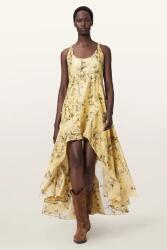 AllSaints rochie asimetrică cu lyocell DORINA 9BY2-SUDZYP_10X (W186DE)