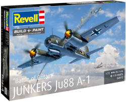 Revell Machetă din plastic avion 04972 - Junkers Ju88 A-1 Bătălia Angliei (1: 72)