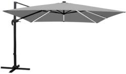 Garden Line ROMA kerti napernyő LED világítással 3 x 4 m Szín: Szürke (CH-GAO1572)