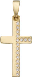 Arany ékszer Juta Gold sárga arany kereszt medál - JTJW-7981 (JTJW-7981)