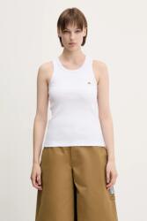Fiorucci pamut top Angel Patch Ribbed Tank - fehér M