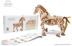 UGears Horse-Mechanoid mechanikus fa 3D puzzle ló 410 db-os (120884) (120884)