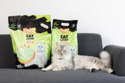  UNIQ PETS MACSKAALOM TOFU biológiailag lebomló 5 kg zöld tea illattal - krizsopet