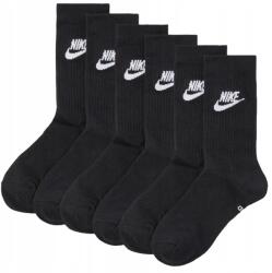 Nike Everyday Essential Crew 3 pár Dri-Fit DX5025-010 zokni M 38-42 (DX5025-010/M)