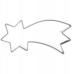 ORION Keksz Lyukasztó Rozsdamentes Acél Üstökös 10X5, 3X1, 5 CM (4900773019130)