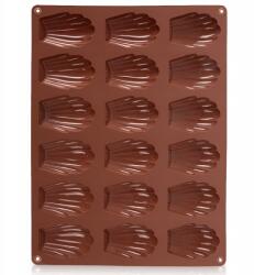 ORION Szilikon Sütőforma Barna 18 Db 32X24, 5CM Sütőhöz (4900773044859)