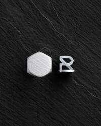Reytel Ezüst mono Hexagon fülbevaló (2990547050003)