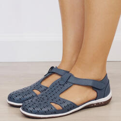 SOFILINE Balerini albastrii din piele naturala 5121 M5 (5121BLUE-37)
