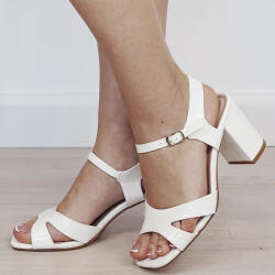 SOFILINE Sandale albe elegante de dama 5236 M12 (5236WHITE-38)