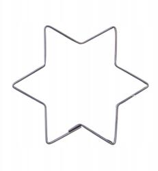 ORION Keksz Lyukasztó Csillag 4, 6X4X1, 5 CM Rozsdamentes Acél (4900773014432)