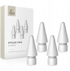 Tech-Protect Stylus Tips cserélhető hegykészlet Apple Pencil White készülékhez [ (5906302322978)