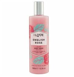 I Love Cosmetics English Rose tusfürdő 360 ml