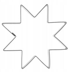 ORION Keksz Lyukasztó 6X6 CM Rozsdamentes Acél Csillag Forma (4900773027968)