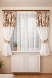 Markizeta Pedro függöny és függöny szett 300×160 elegáns nappali Ablak Dekoráció (pedro firany z zasłonami)