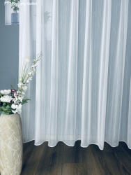 fuggonyoutlet Voile, Celen lenes, fehér, 500x260 cm