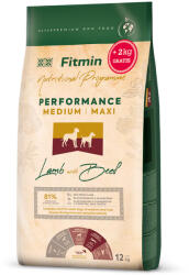 Fitmin Medium Maxi Performance Lamb with Beef kutyatáp 12 + 2 kg ajándék