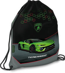 Ars Una Lamborghini tornazsák, sportzsák 42x32cm, Ars Una, zöld színű (ARS-53565228) - officetrade