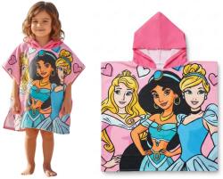  DISNEY Hercegnők poncsó törölköző 55x110 cm Fast Dry