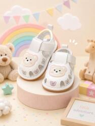 SuperBaby Sandalute cu piuitoare - Ursulet Simpatic