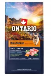 ONTARIO Mini & Medium Weight Control Turkey & Brown Rice 6, 5kg