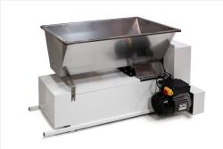 BRONTO Zdrobitor-descirochinator By-zdrob Pro. e cu motor 0.75Kw, cuva 850×480 Inox, valturi Ø96×220mm aluminiu (47-830-025-GA)