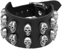 Black & Metal brățară Cranii 2 - BWZ-723