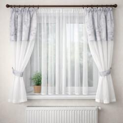 Markizeta Függöny és függöny szett Beton 300×160 elegáns nappali Dekoráció (betoni firany)